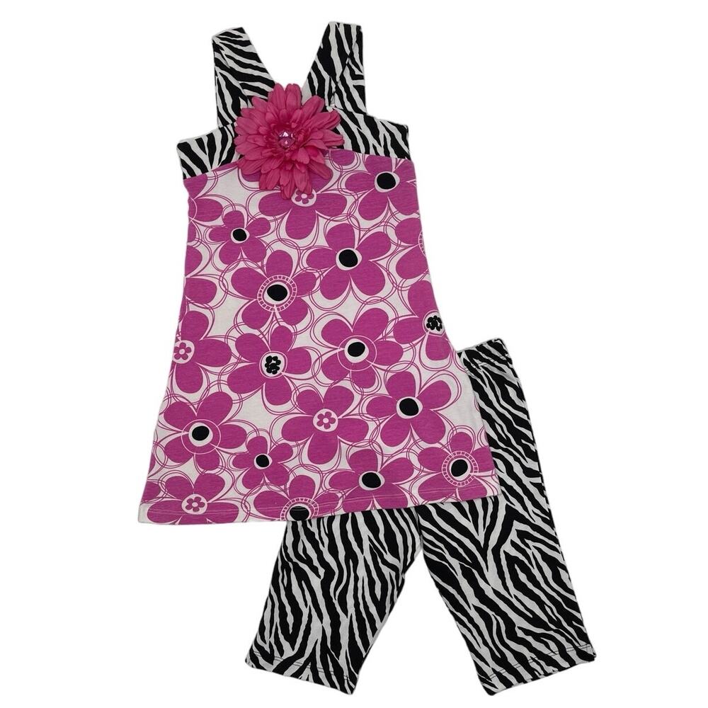 New Boutique Flap Happy Zebra and Outfit